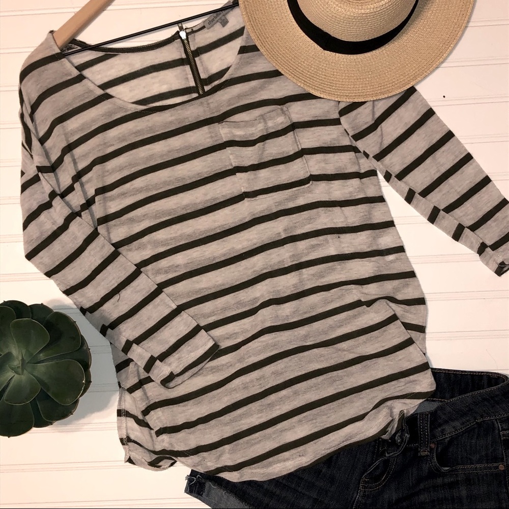 Charlotte Russe Striped Top Size S